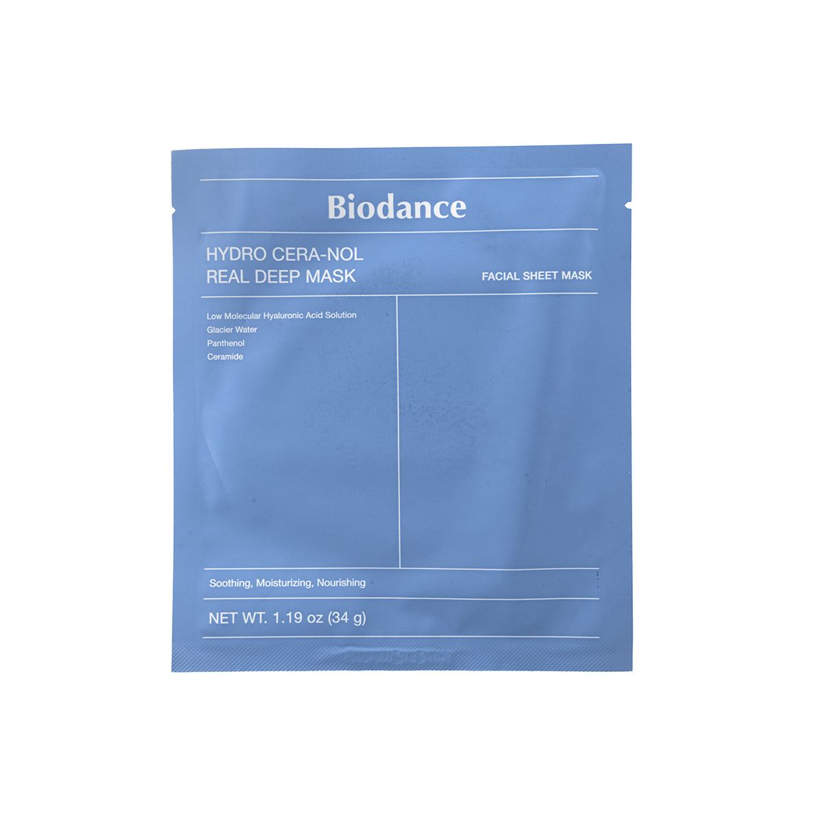 Biodance – Mască intens hidratantă cu ceramide și pantenol pentru regenerare profundă 34g