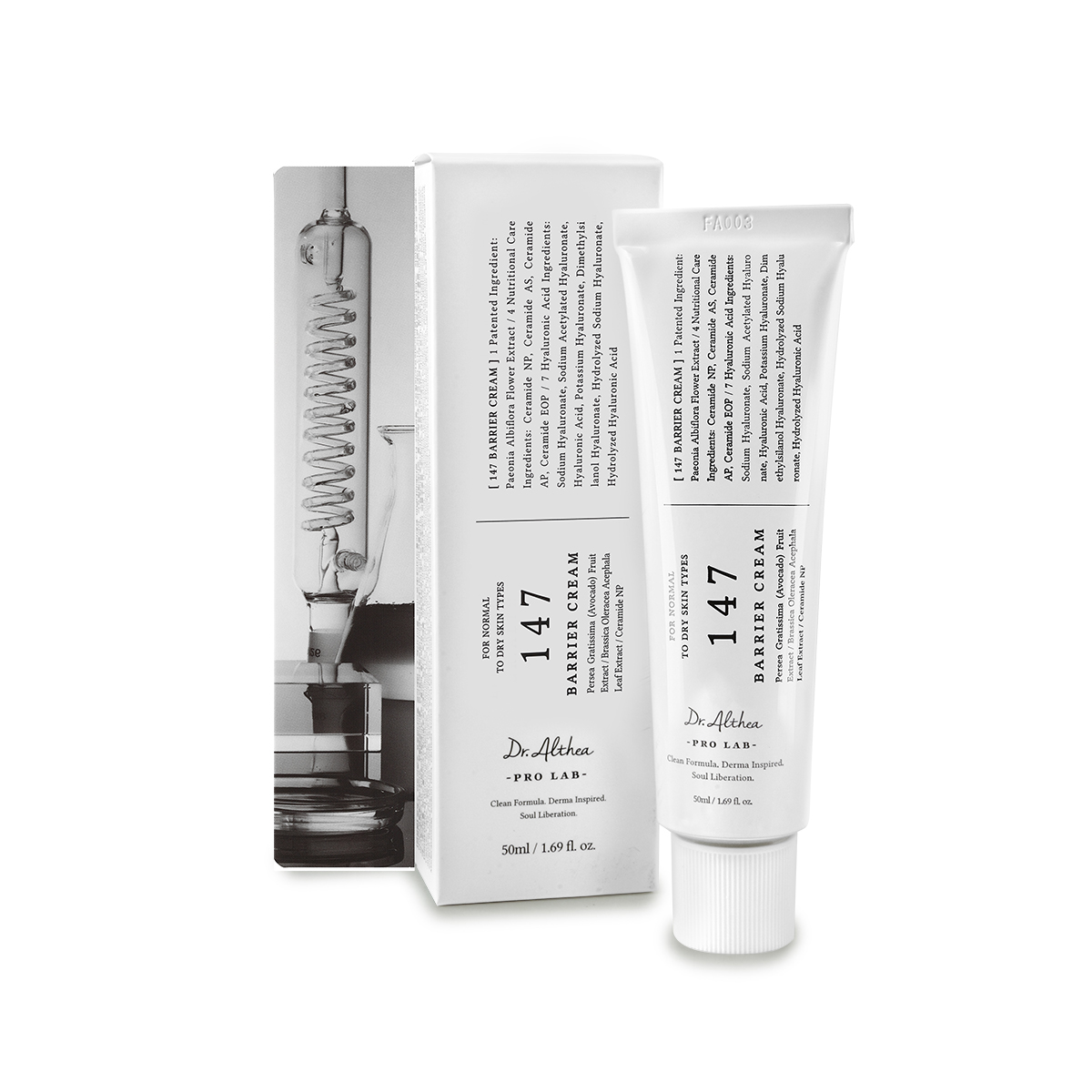 Dr. Althea – Cremă reparatoare 147 pentru refacerea și protecția barierei cutanate 50ml