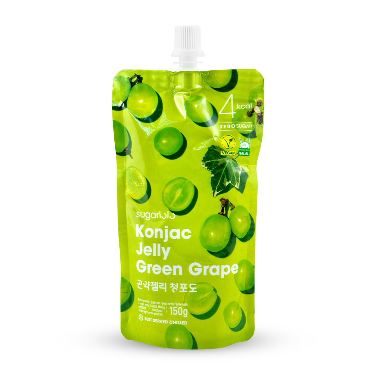 Jeleu Konjac - Struguri SUGARLOLO 150g