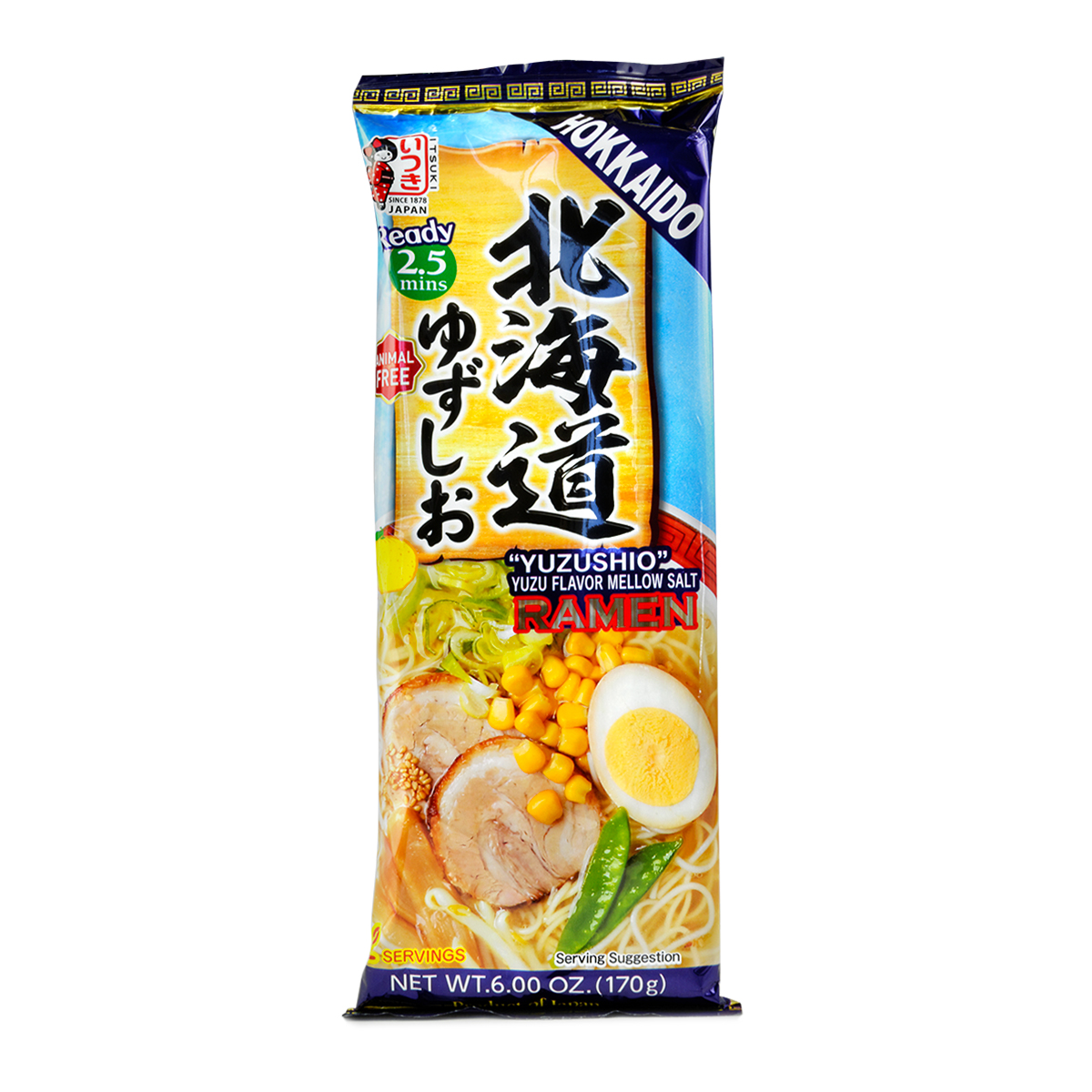 Instant ramen Hokkaido Salt ITSUKI 170g