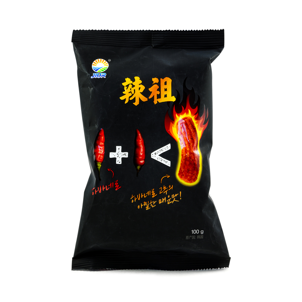 Snack Stir Fried Rice Cake Strips (Black) JIURI 100g