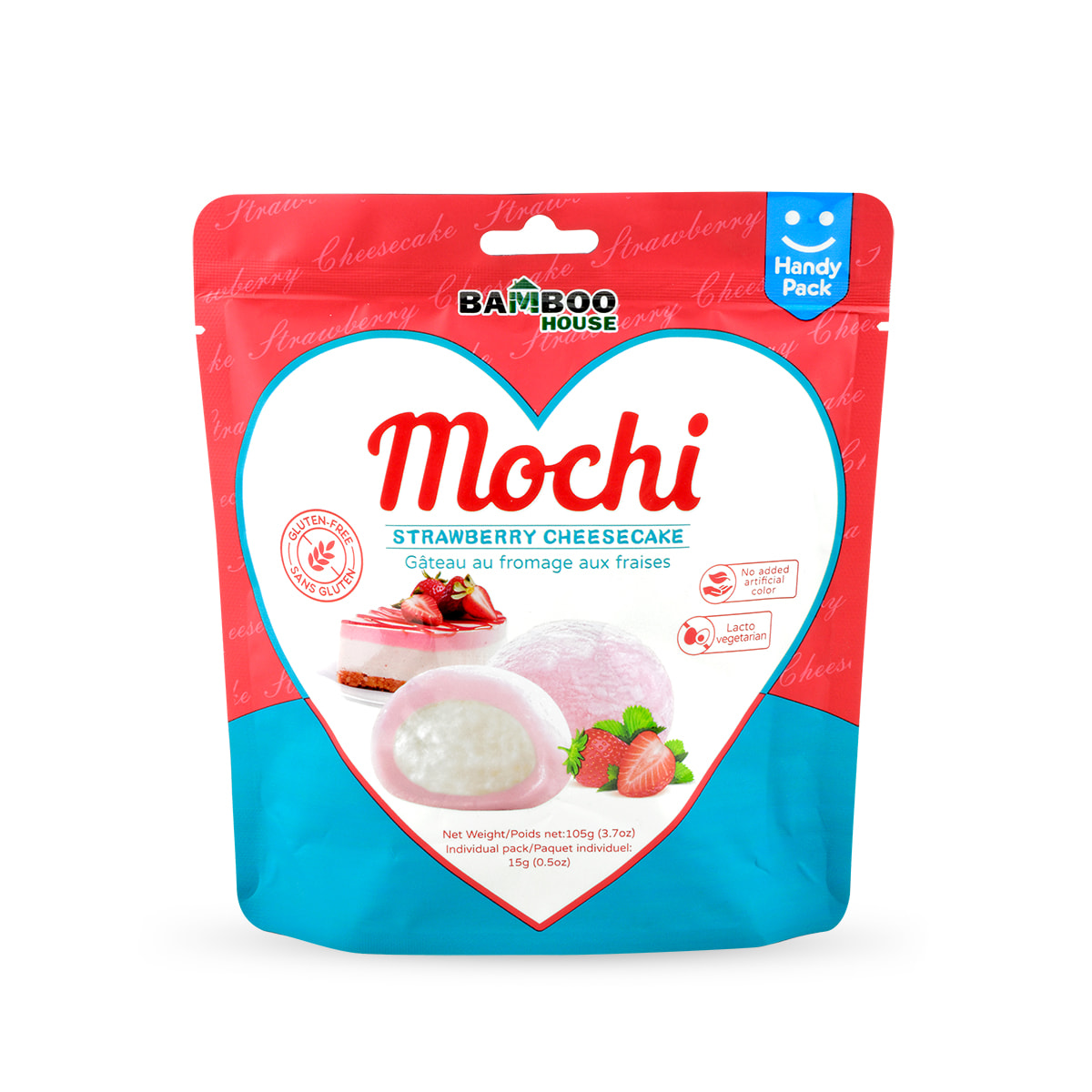 Mochi Cheesecake Căpșuni BAMBOO HOUSE 105g