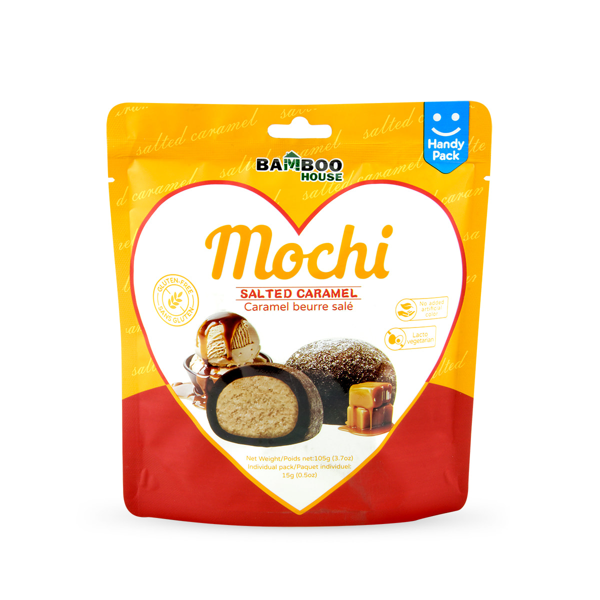 Mochi Caramel Sărat BAMBOO HOUSE 105g