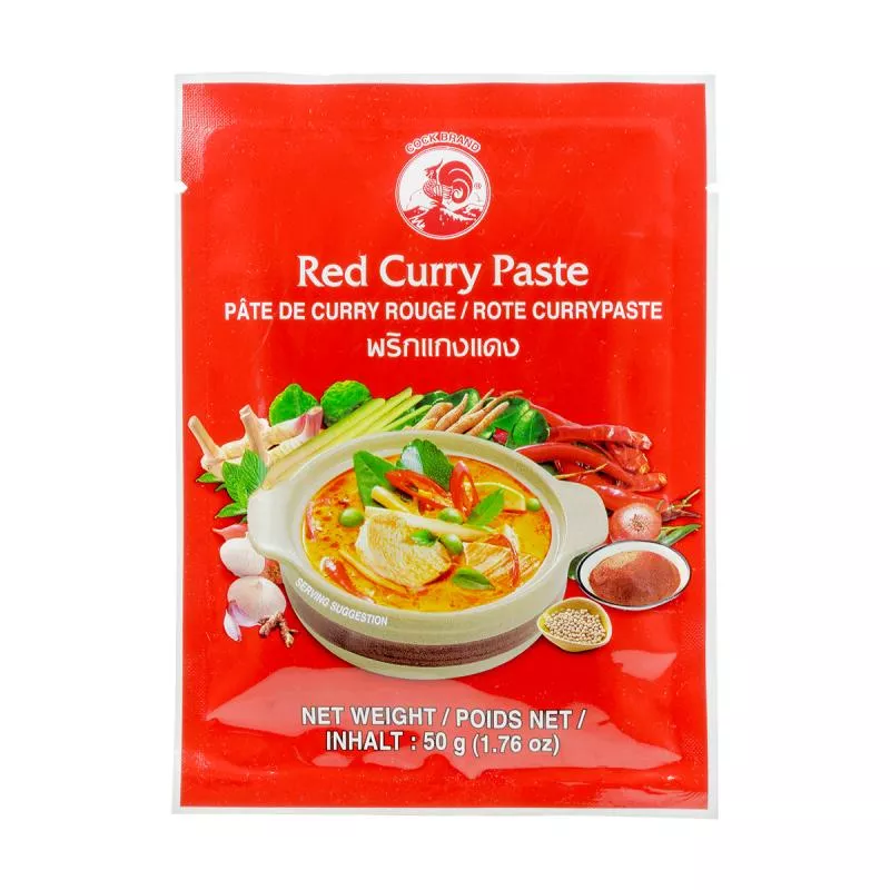 Pastă curry rosie COCK 50g