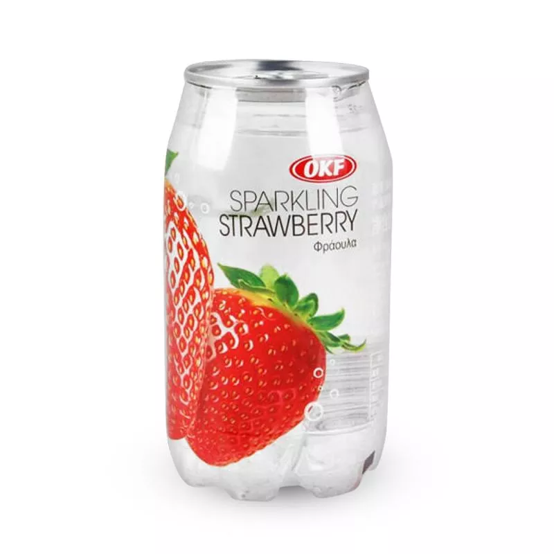 Băutură carbogazoasă cu căpșuni OKF 350ml