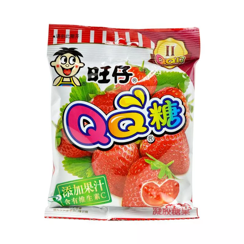 Jeleuri cu căpșuni WANT WANT 70g