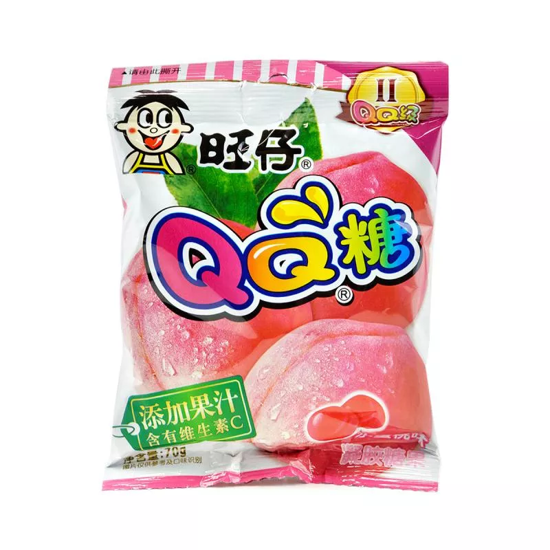Jeleuri cu piersică WANT WANT 70g