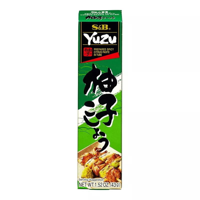 Pastă wasabi cu yuzu S&B 43g