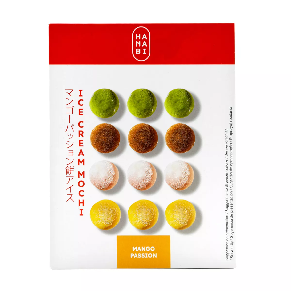 Mochi Cream Mango HANABI (6x33g) 198g