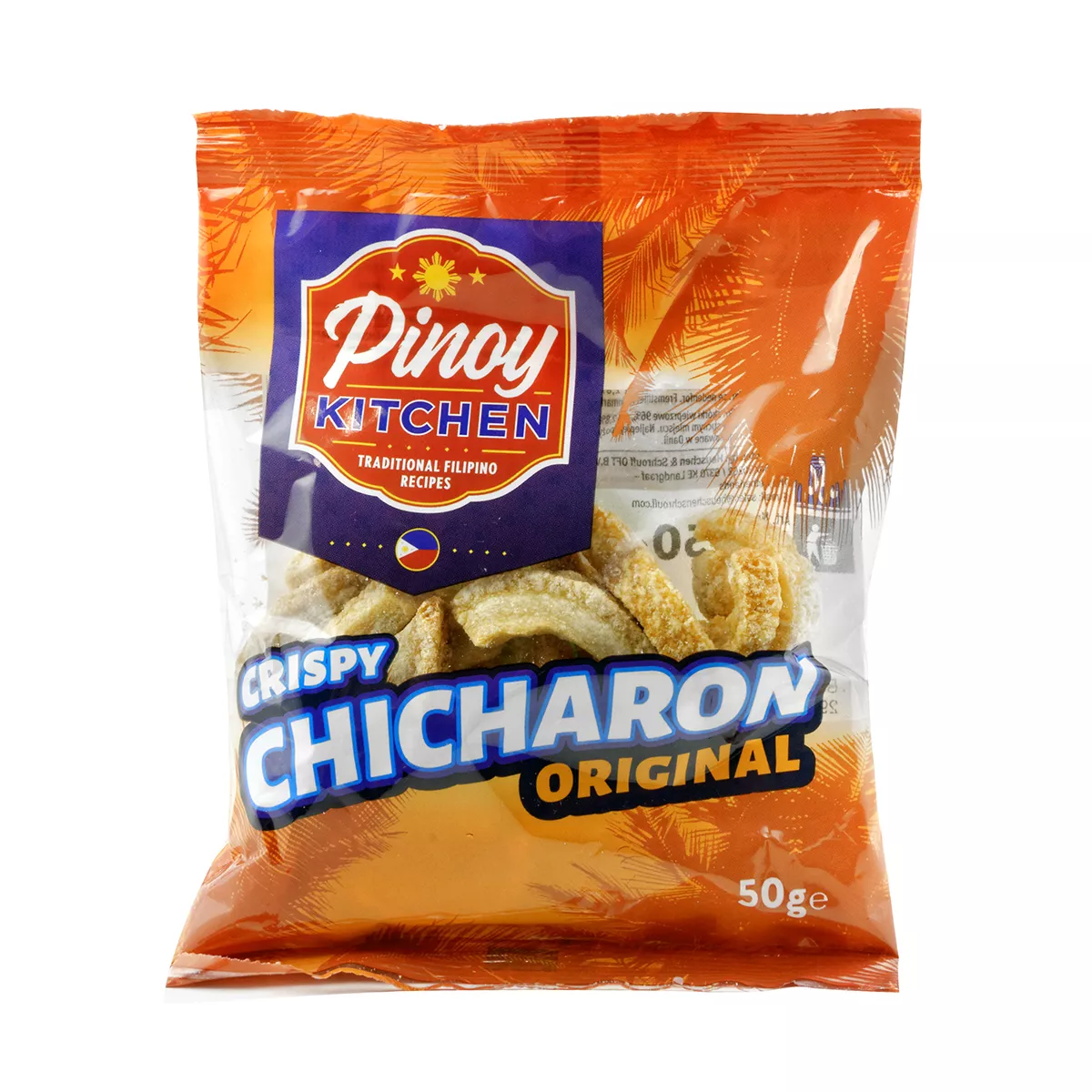 Chicharon Original (Pork Rind) Salted PINOY KITCHEN 50g