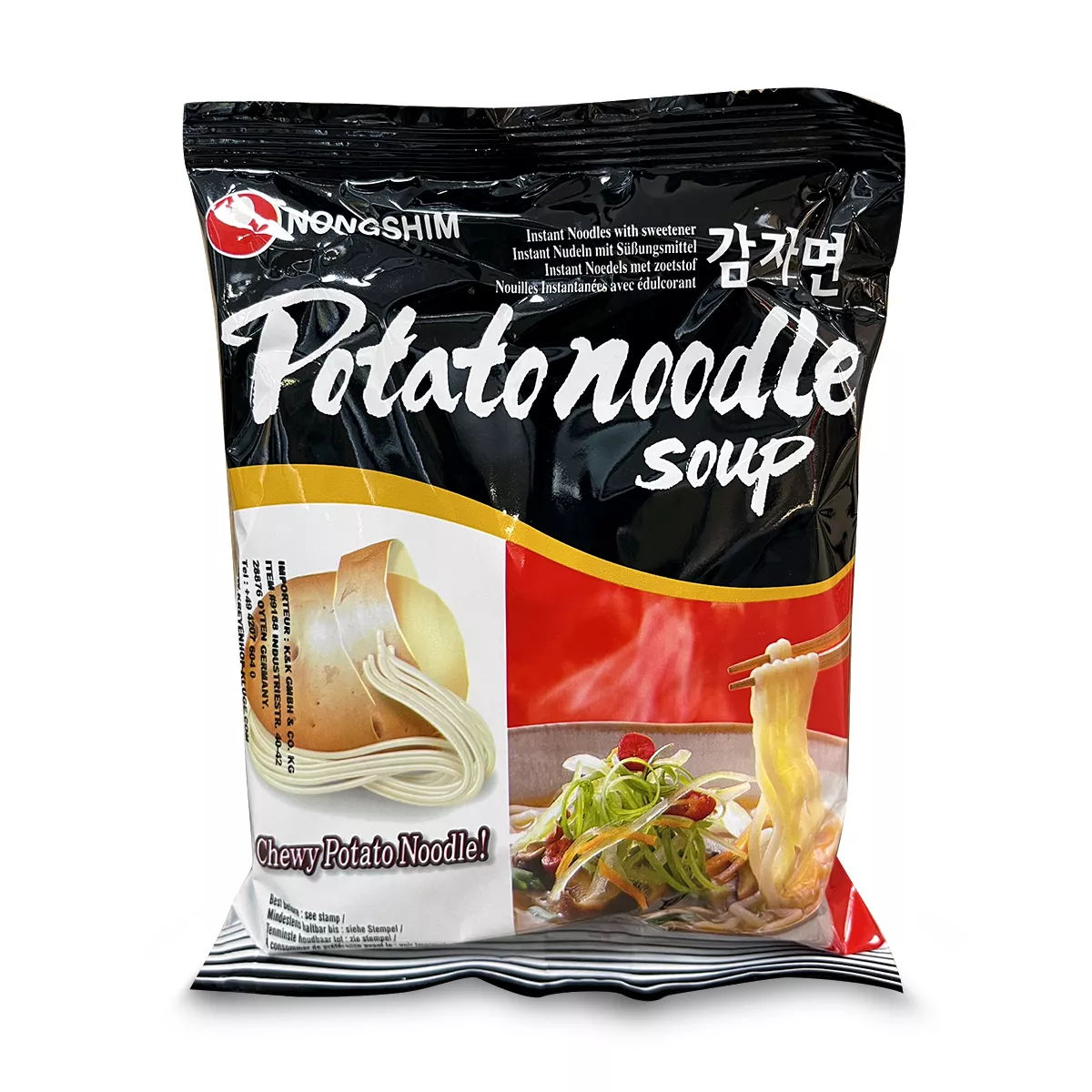 Supă instant cu cartofi Gamja Ramyeon NS 100g