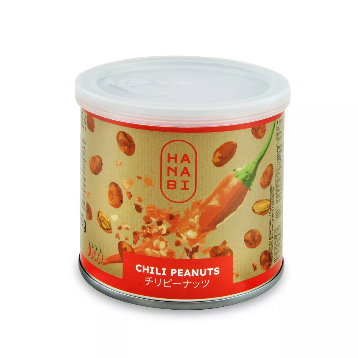 Arahide cu chilli HANABI 140g