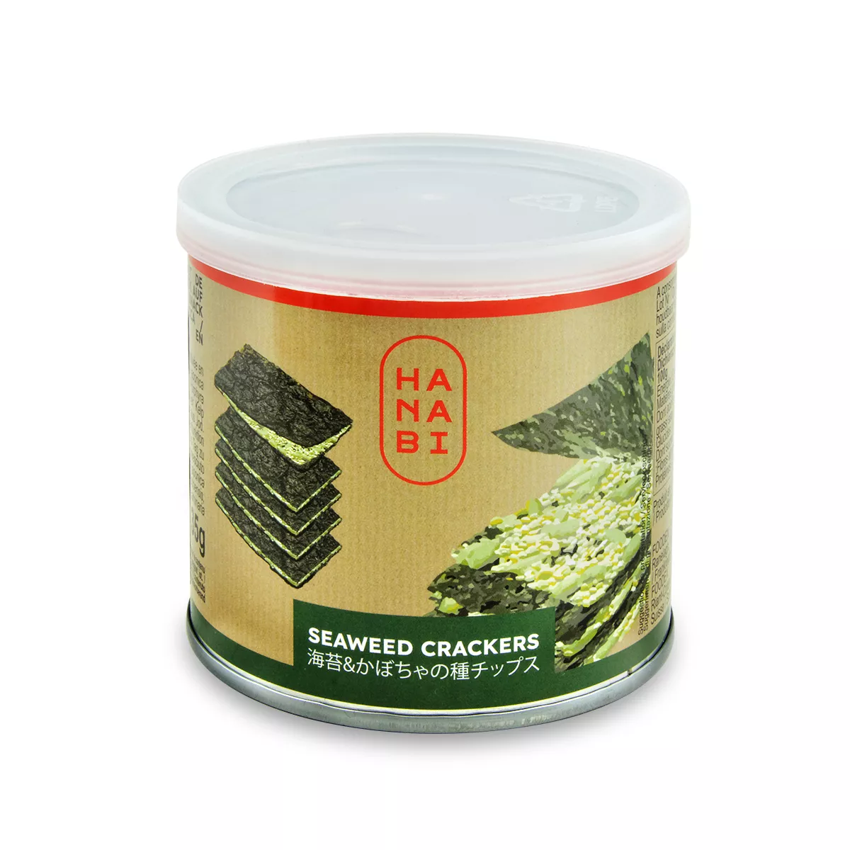 Snack alge marine și susan HANABI 35g