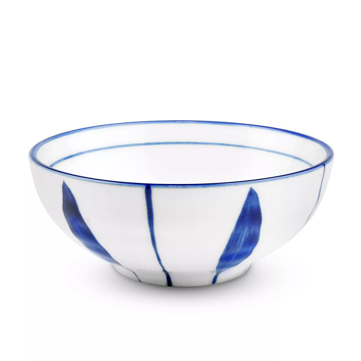 Bol ceramică (model alb/albastru) 11.5cm GT