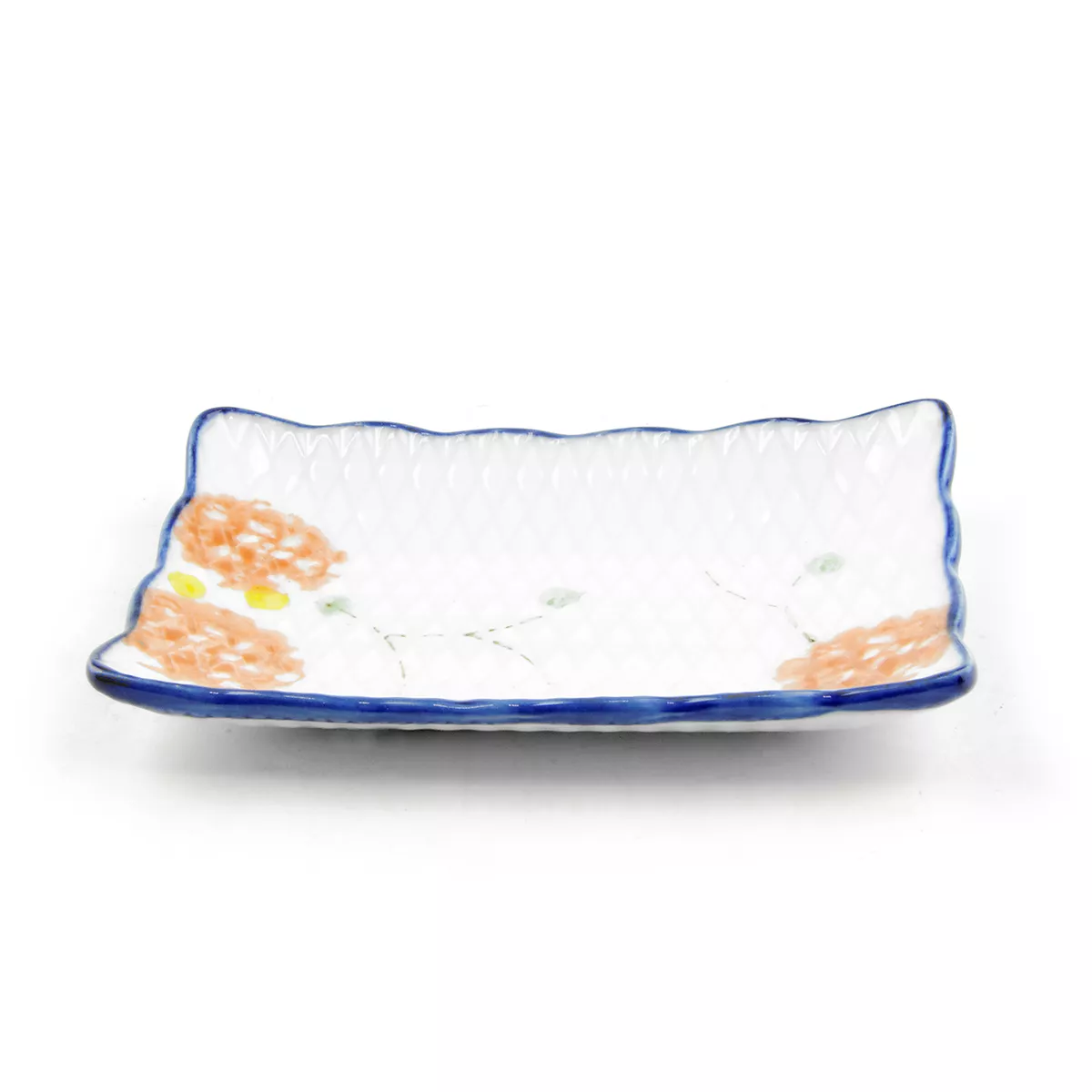 Sosieră ceramică (model floral) 10.5x7.5cm GT