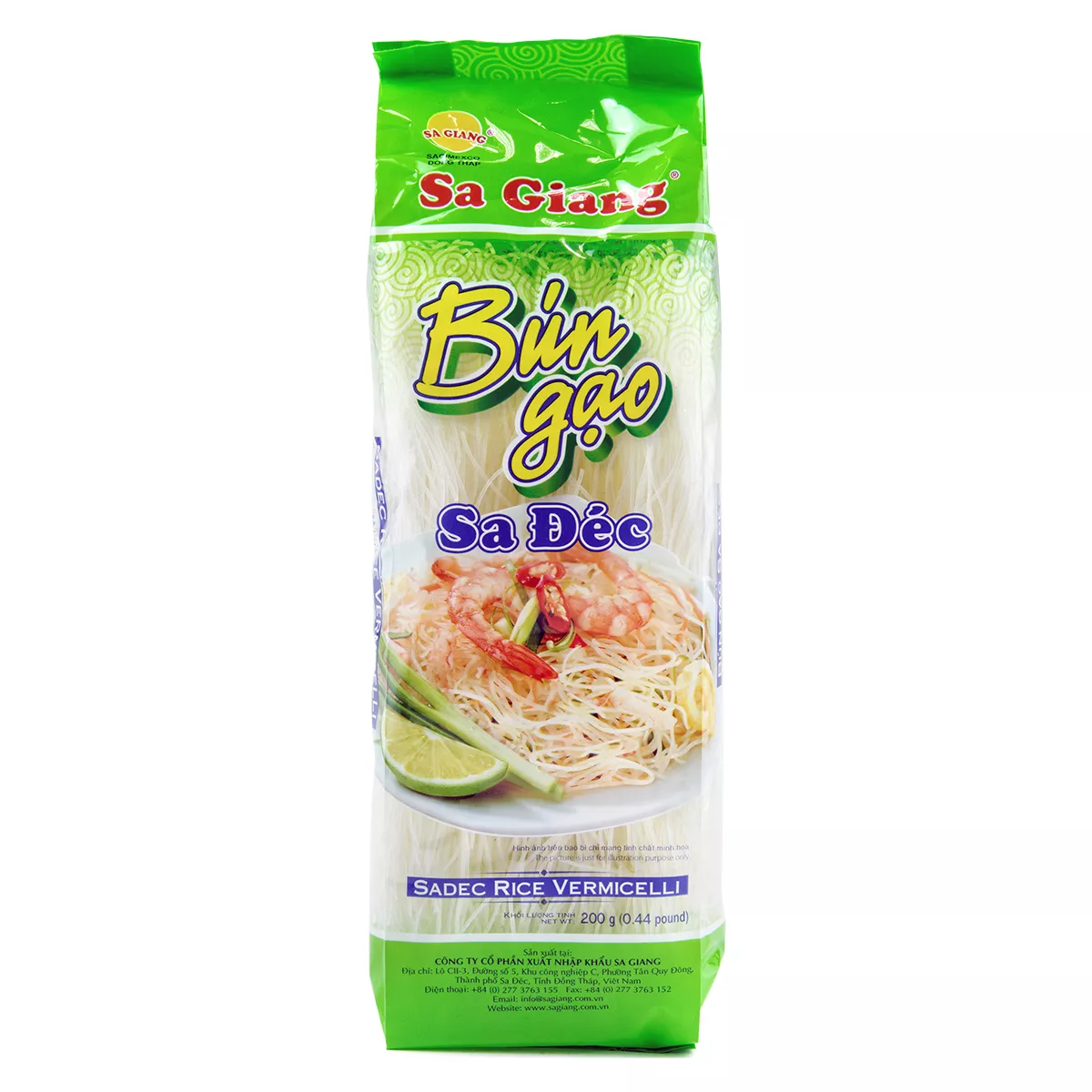 Tăiței de orez Vermicelli SA GIANG 200g