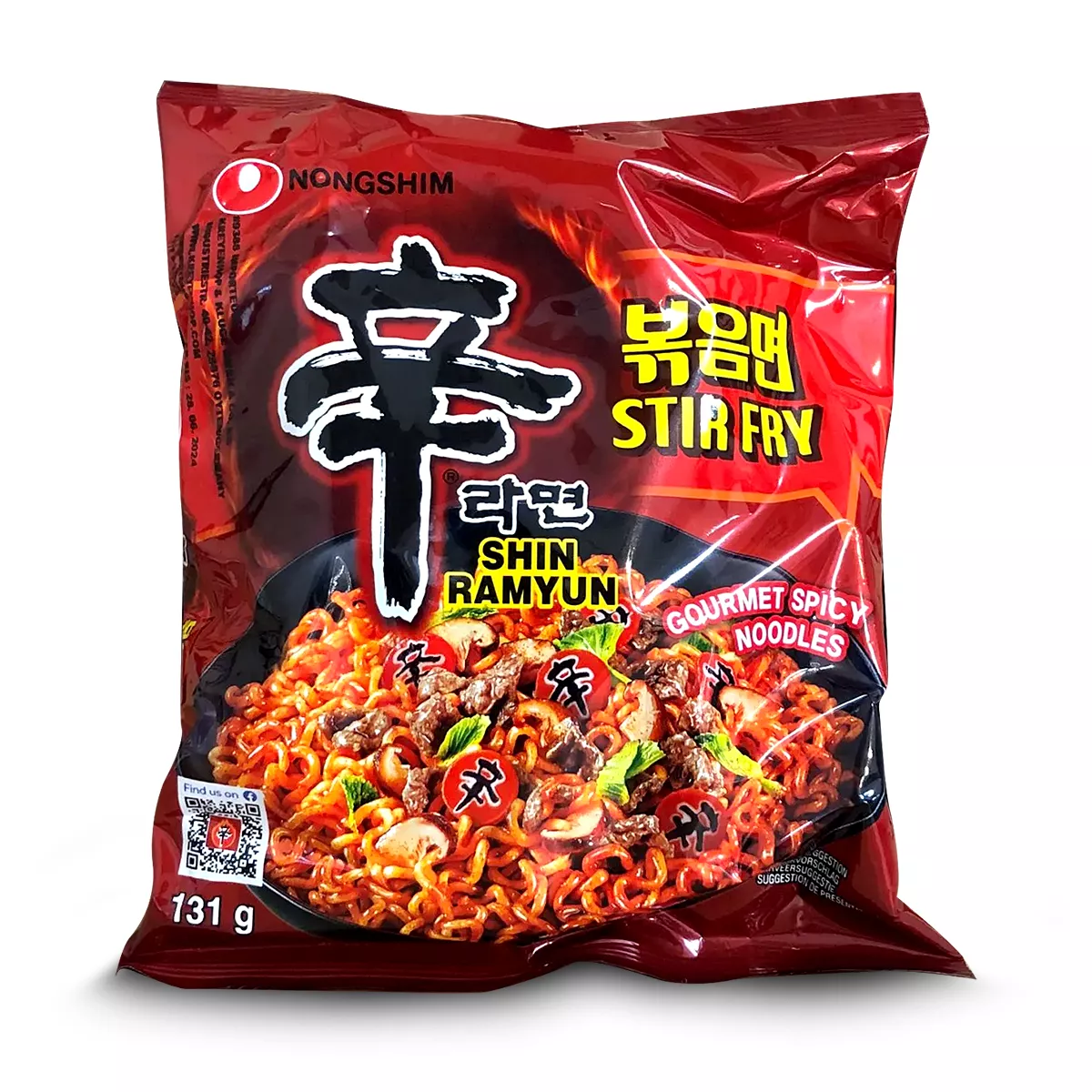Supă instant Shin Stir-Fry NONGSHIM 131g