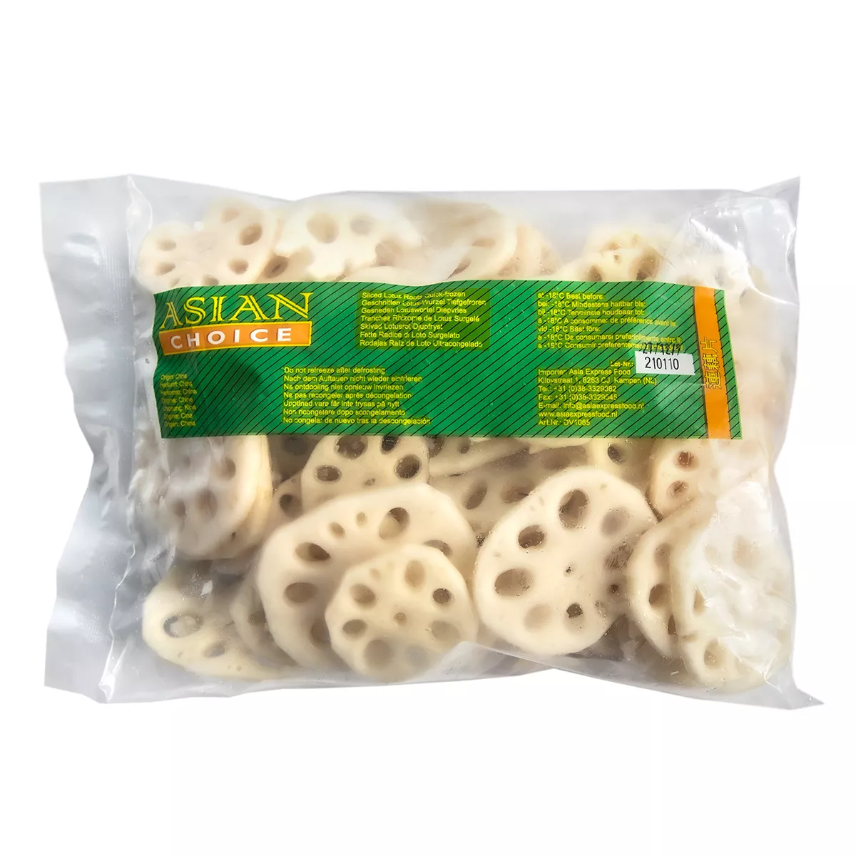 Rădăcină de lotus feliată ASIAN CHOICE 500g