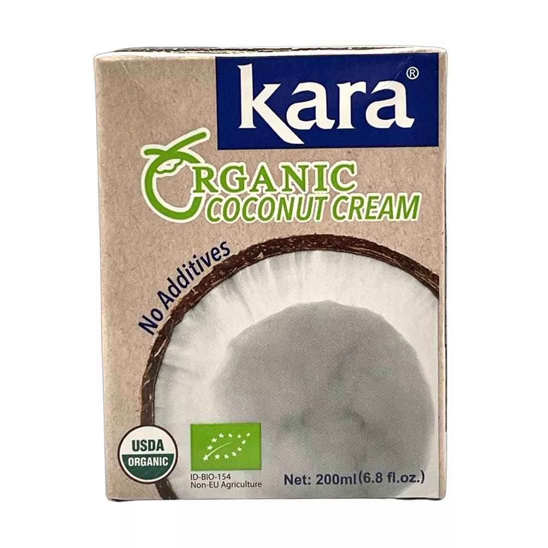 Cremă de cocos organică UHT 24% KARA 200ml