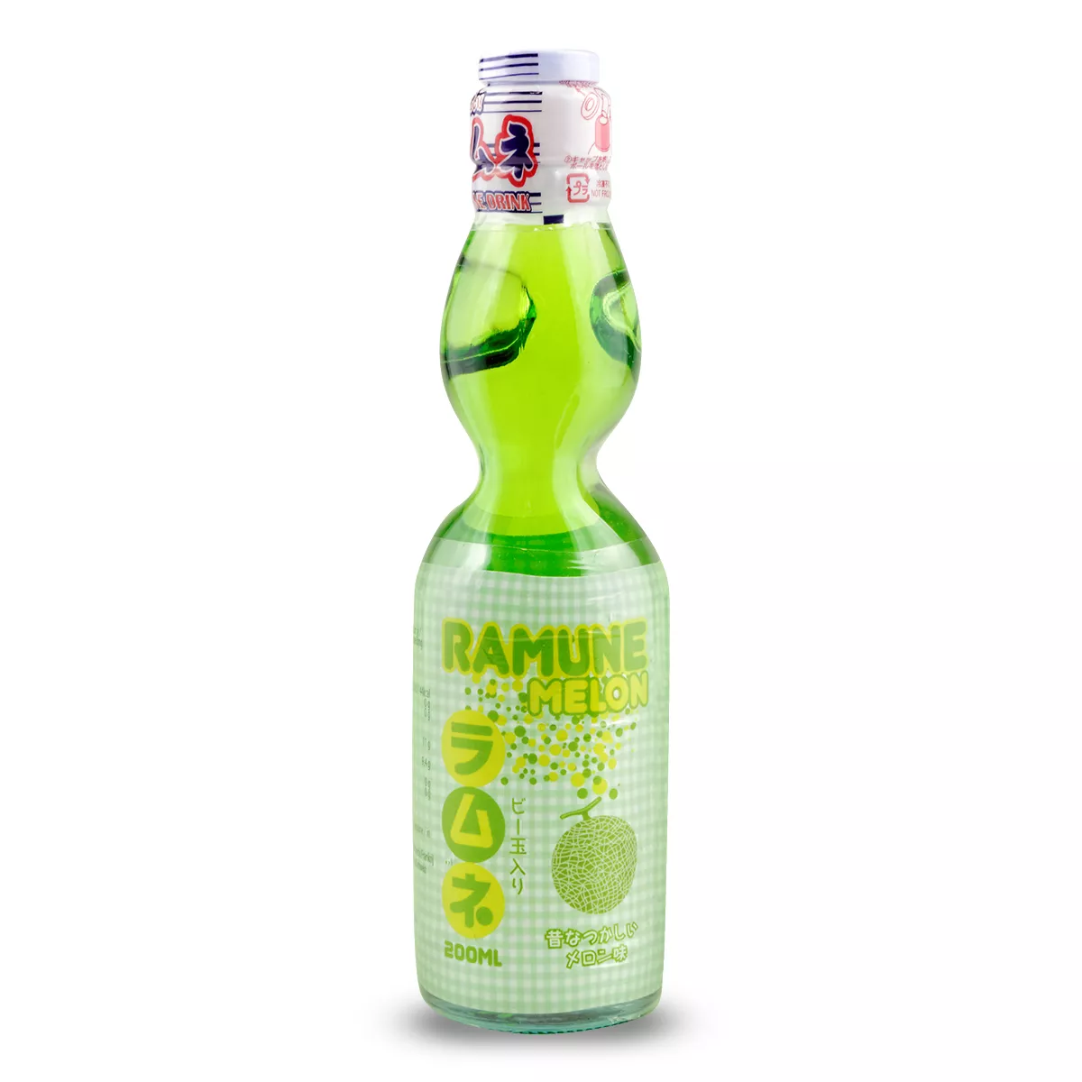 Băutură carbogazoasă cu pepene Ramune HANABI 200ml