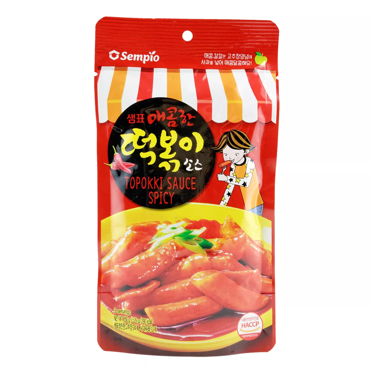 Sos picant pentru Tteokbokki SEMPIO 150g