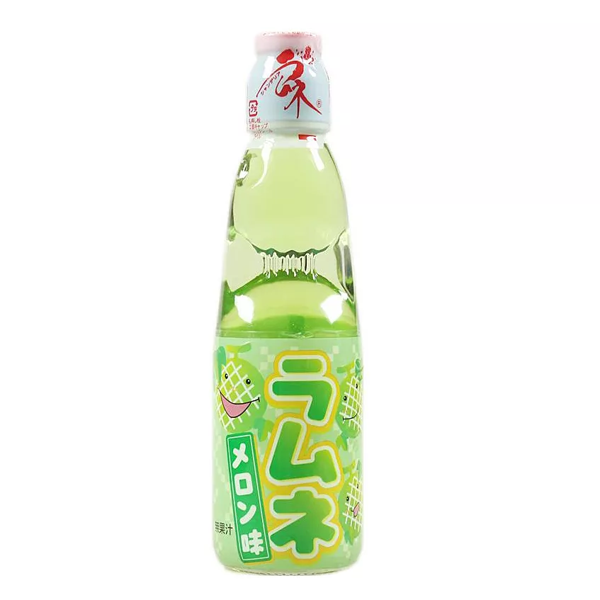 Băutură carbogazoasă pepene verde (Ramune) HK 200ml