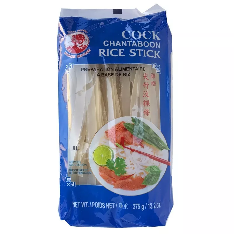 Tăiței de orez 10mm COCK 375g
