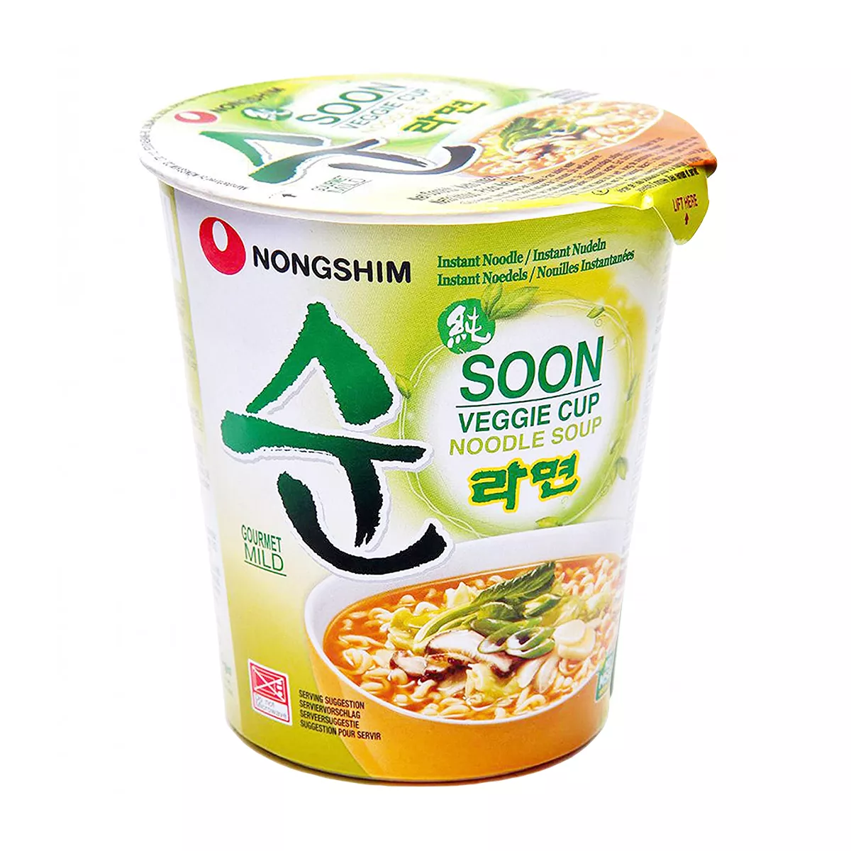 Supă instant cu legume Soon Veggie Mild CUP NS 67g
