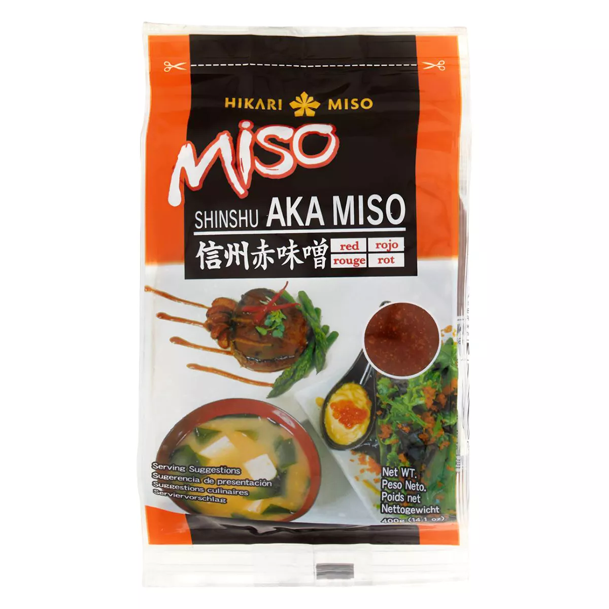 Pastă Miso roșie HIKARI 400g