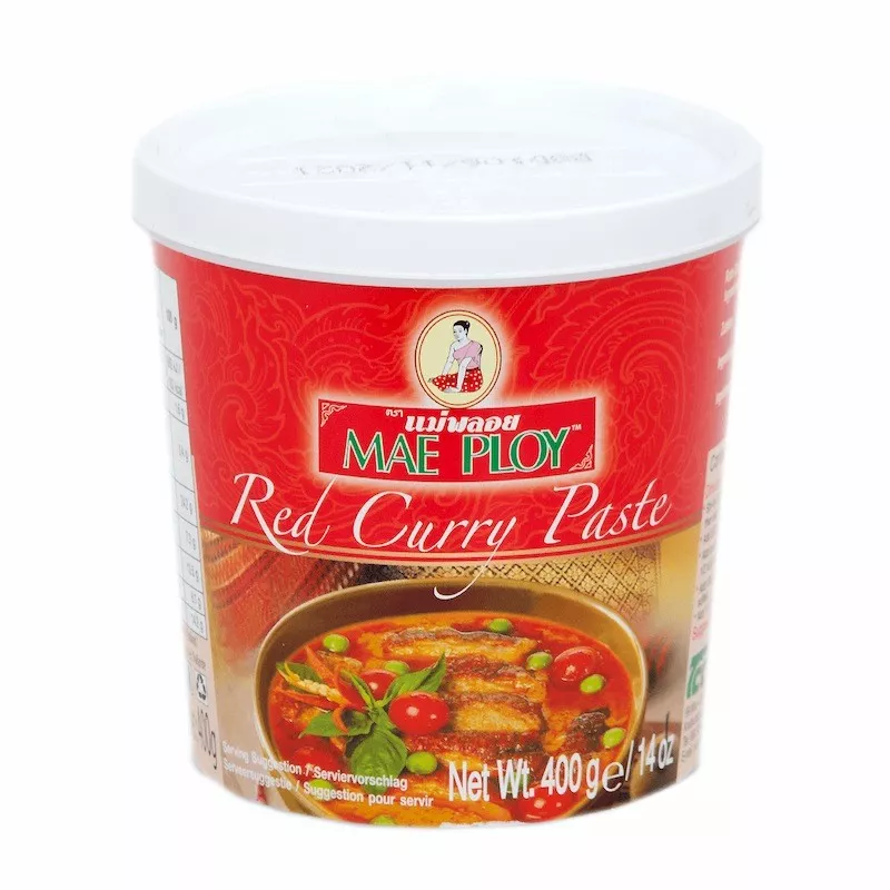 Pastă curry roșie MAE PLOY 400g