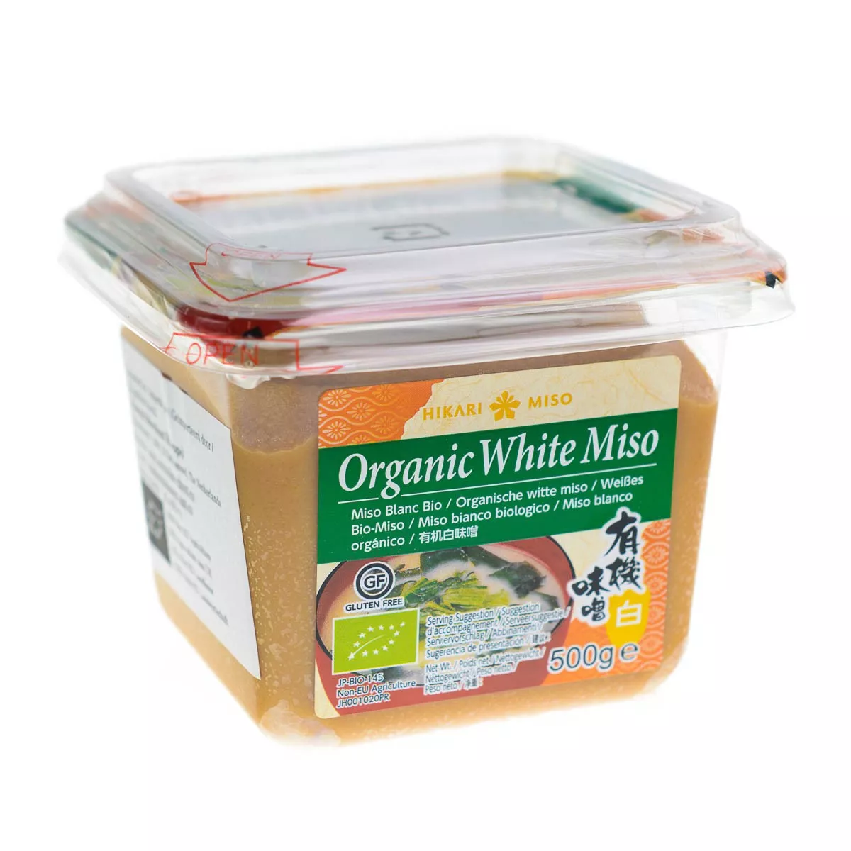 Pastă Miso albă BIO HIKARI 500g