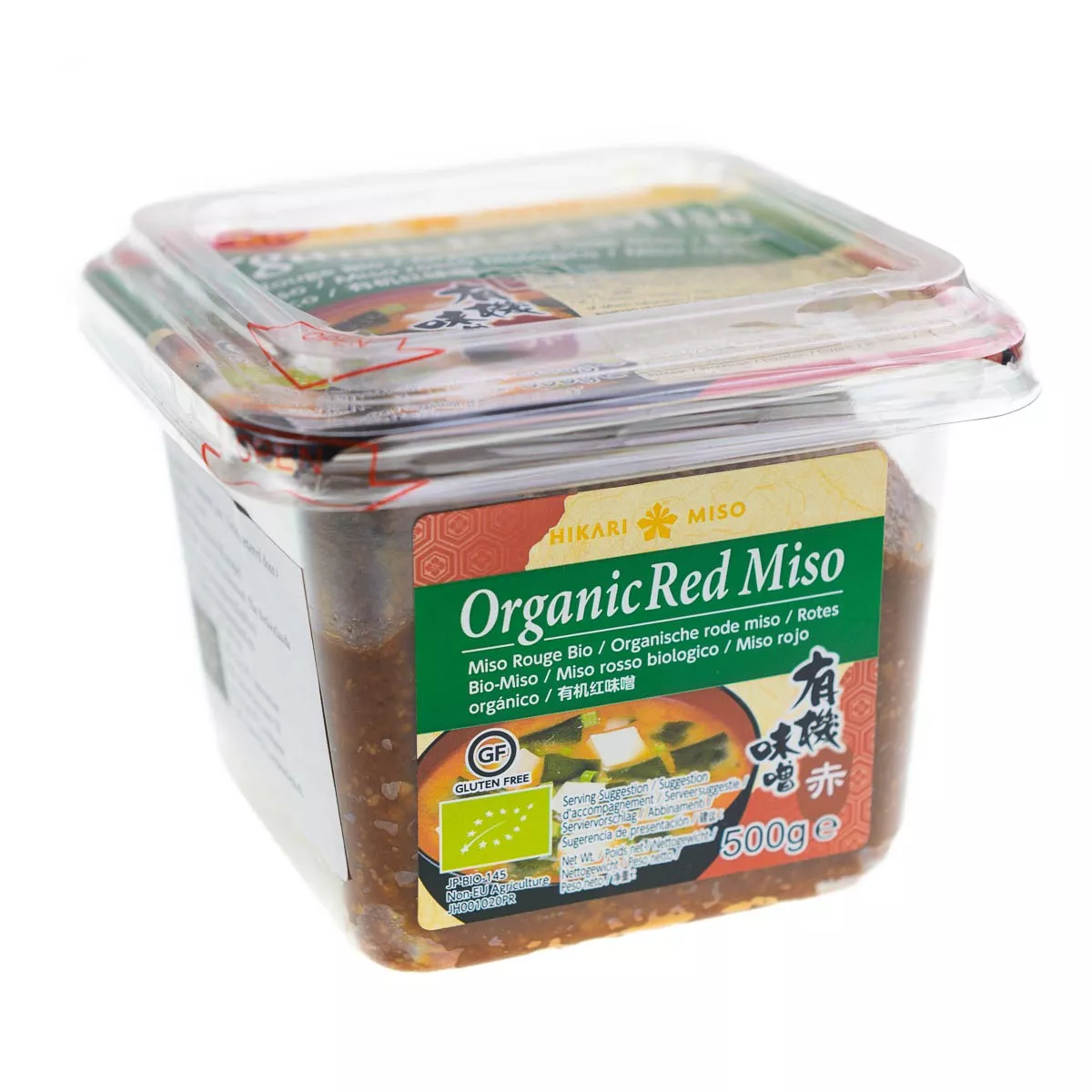 Pastă Miso roșie BIO HIKARI 500g