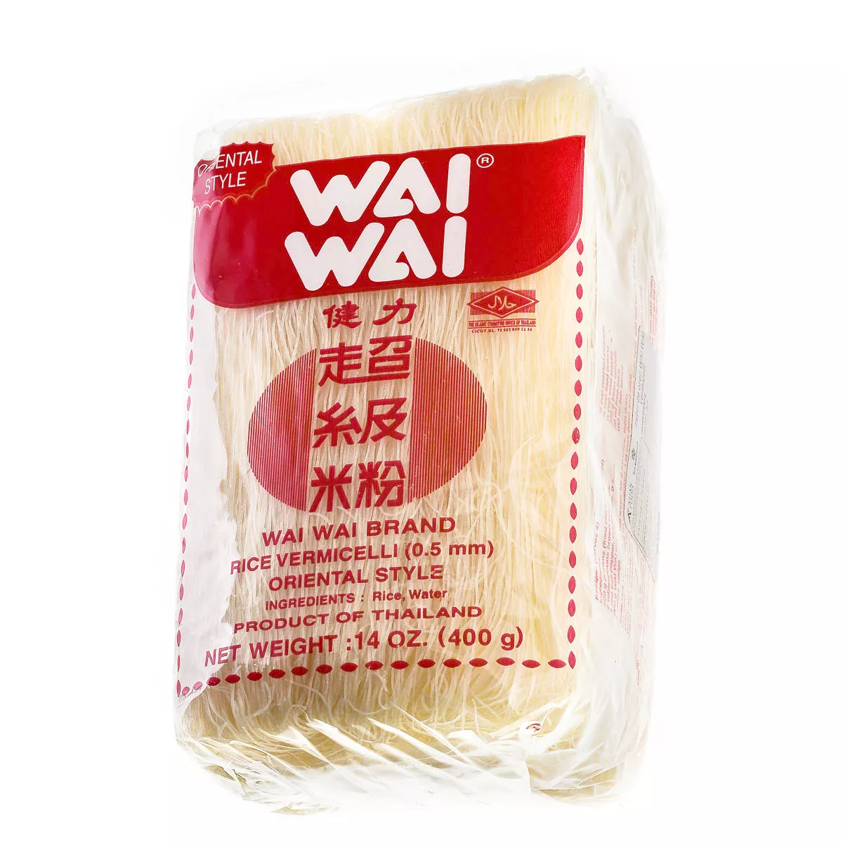 Tăiței de orez vermicelli WAI WAI 400g