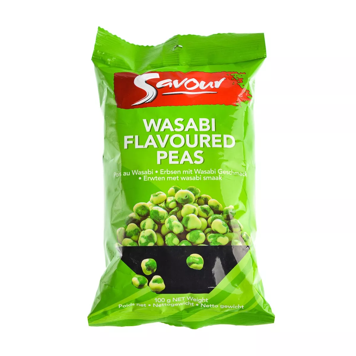 Mazăre în glazură de wasabi SAVOUR 100g