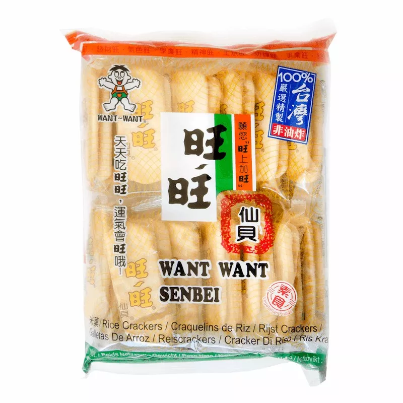 Snack sărat din orez WANT WANT 112g