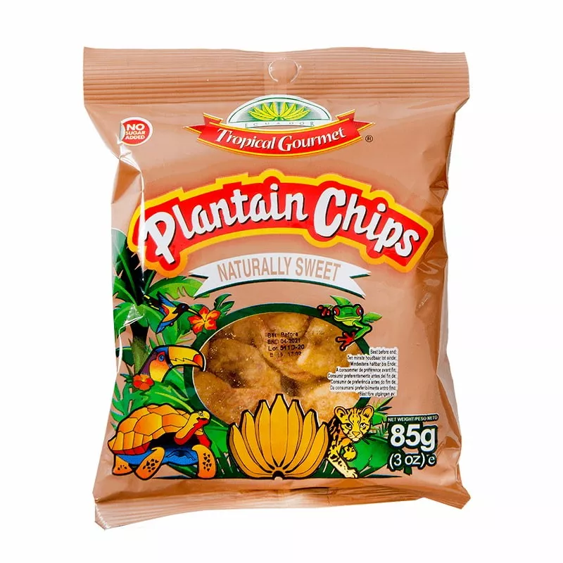 Chipsuri banane dulci TG 85g