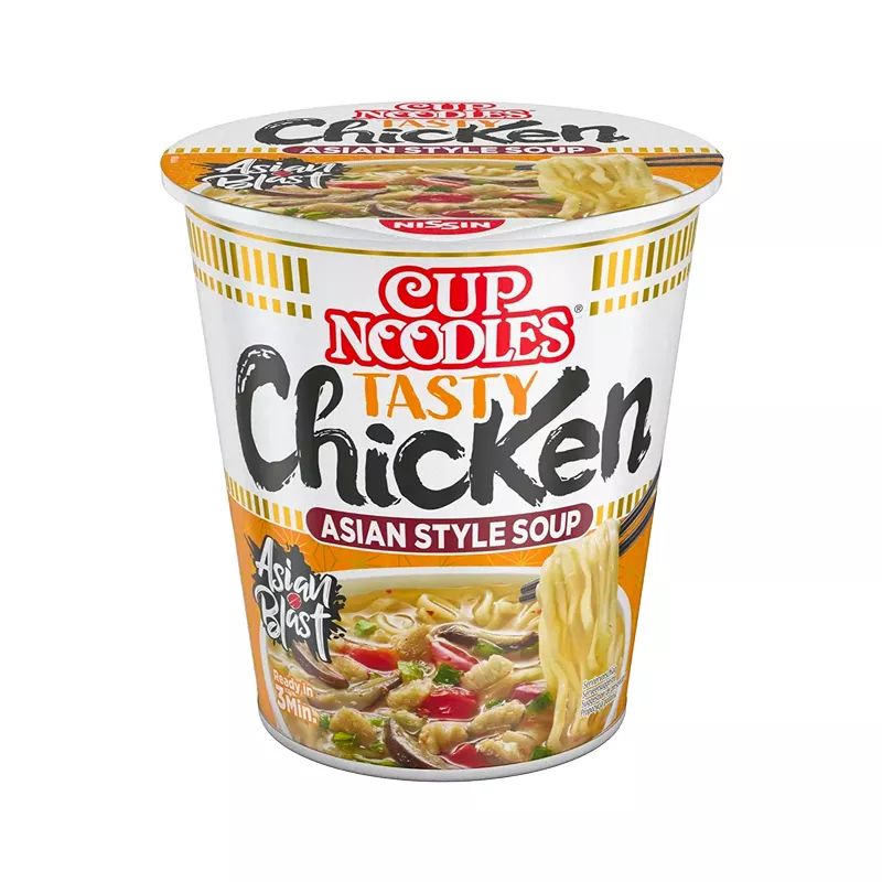 Supă instant Tasty Chicken NISSIN CUP 63g