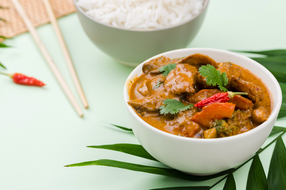 Curry thailandez cu vită