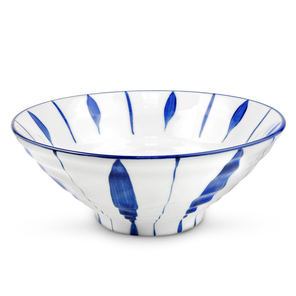 Bol ceramică (model alb/albastru) 17.9cm GT