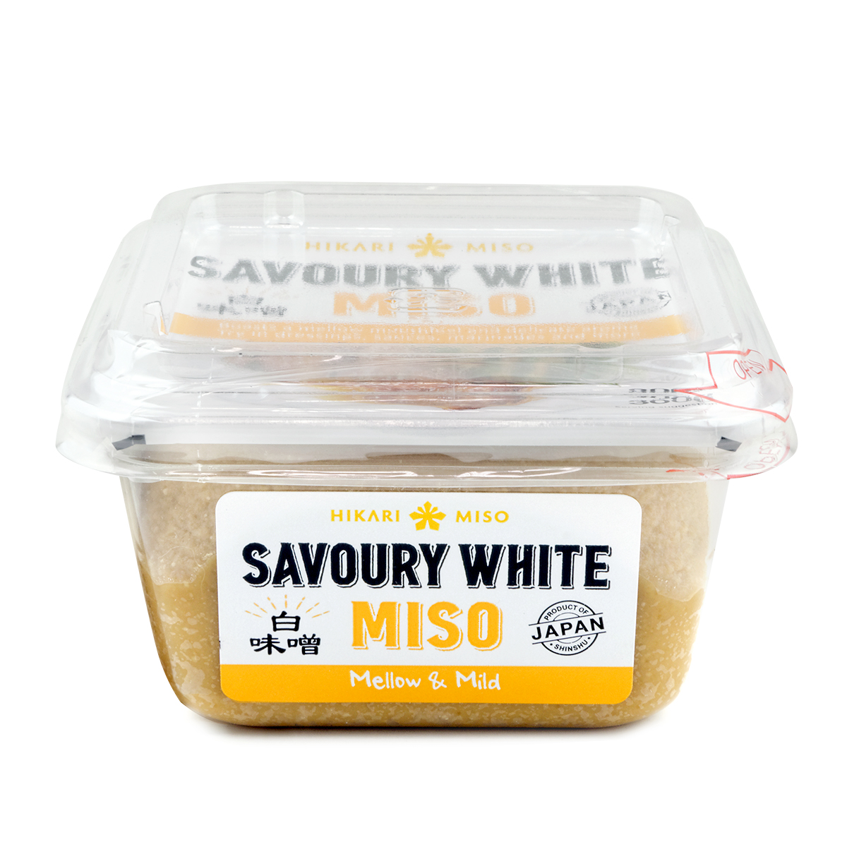 Pastă miso albă (Savoury White Miso) HIKARI 300g