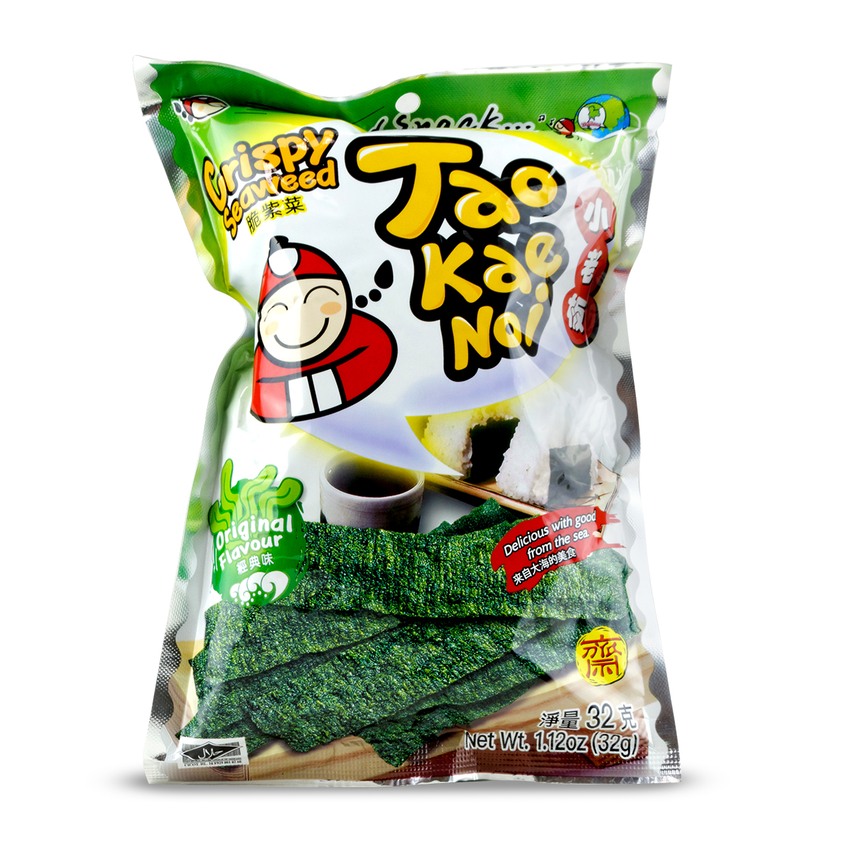 Alge prăjite Original TaoKaeNoi 32g