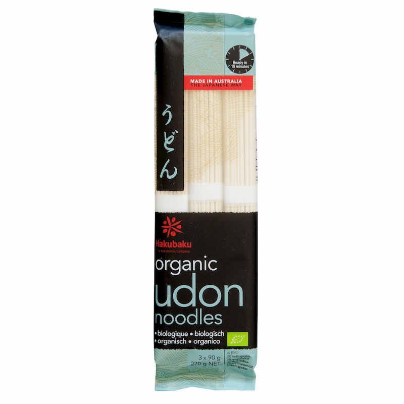 Tăiței Udon BIO Hakubaku 270g