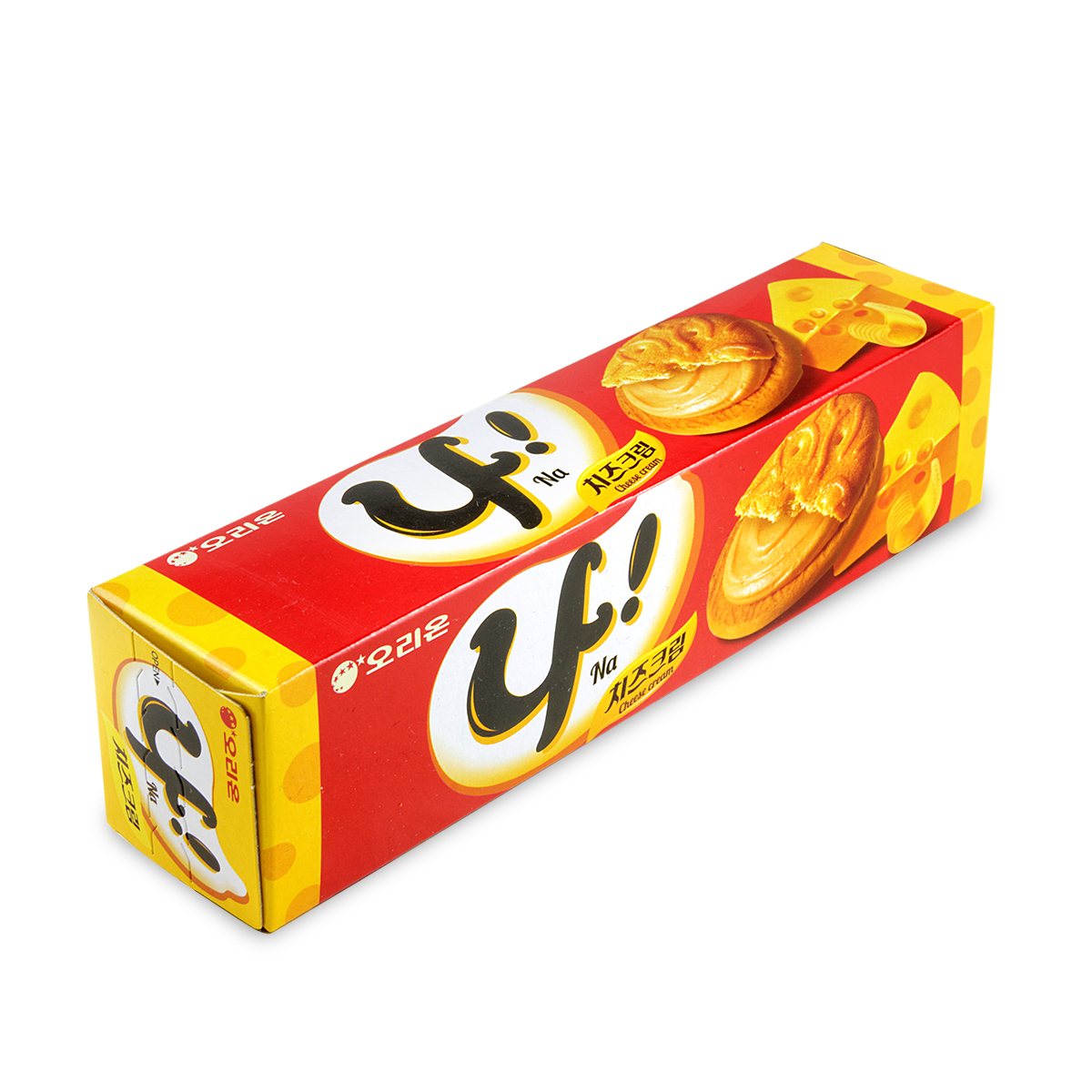 Biscuiți cu cremă de brânză ORION 77g