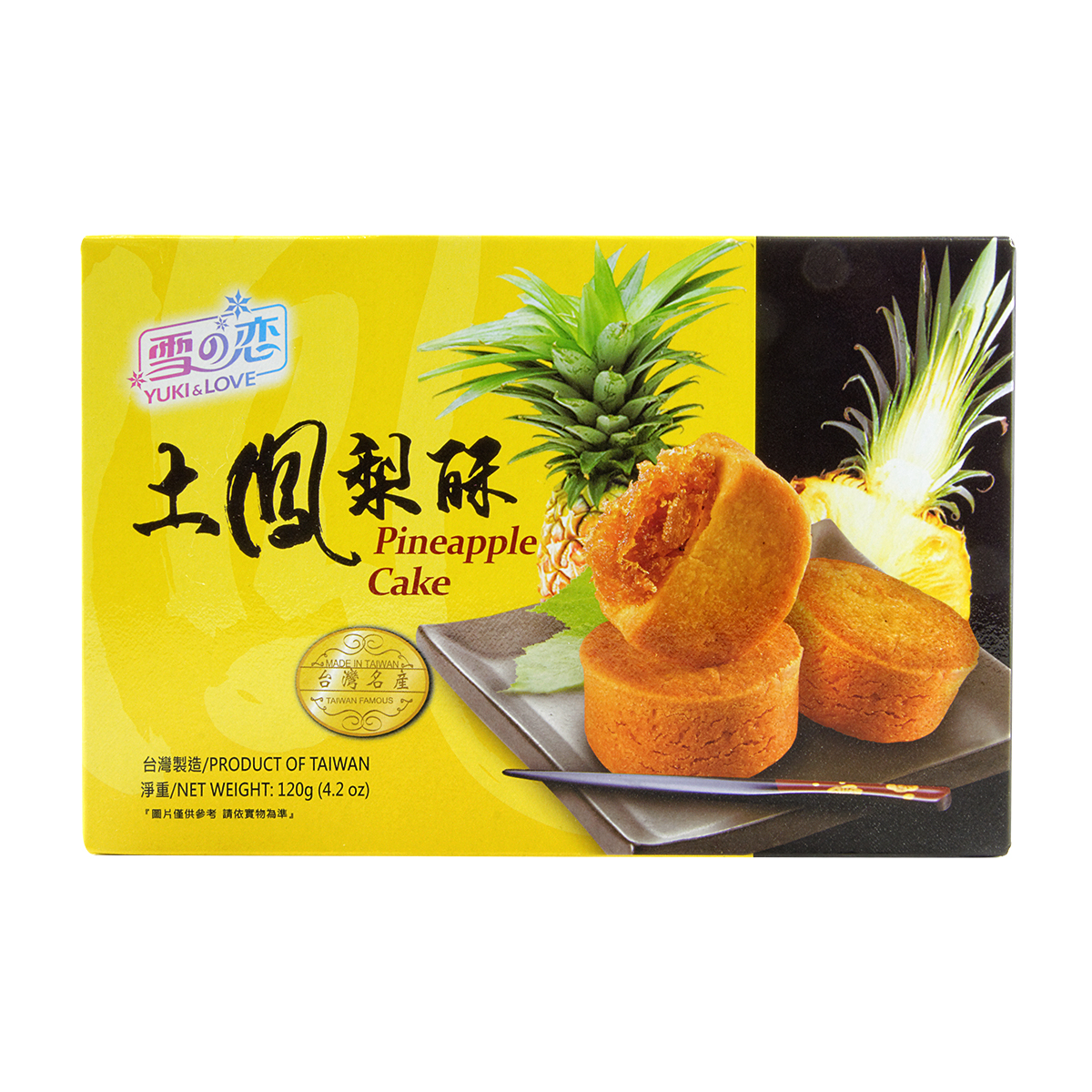 Pineapple Cake Y&L 120g