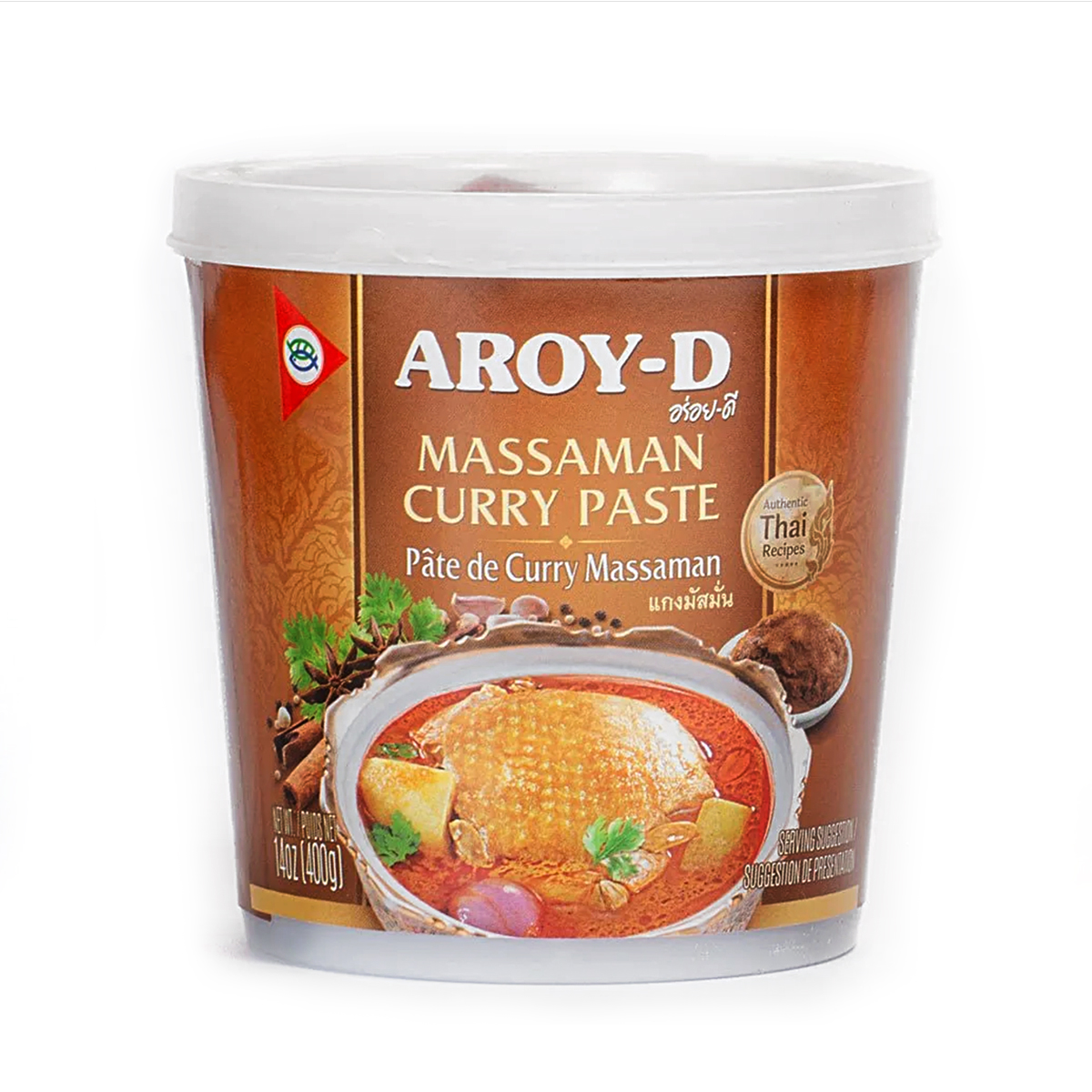 Pastă curry Massaman AROY-D 400g