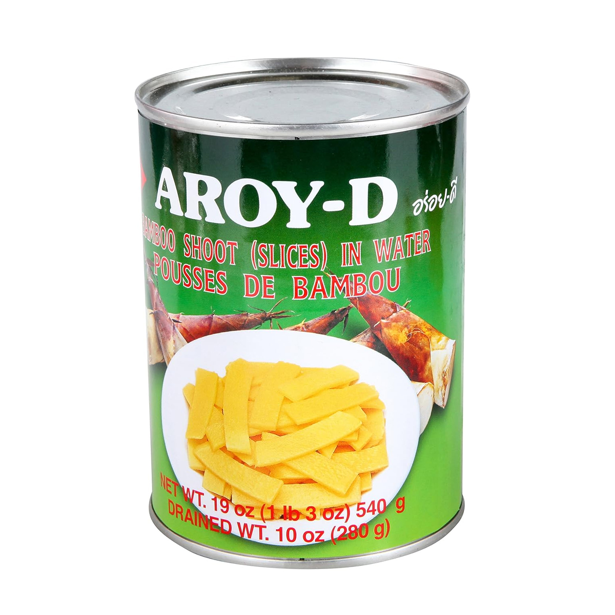 Muguri de bambus felii AROY-D 540g