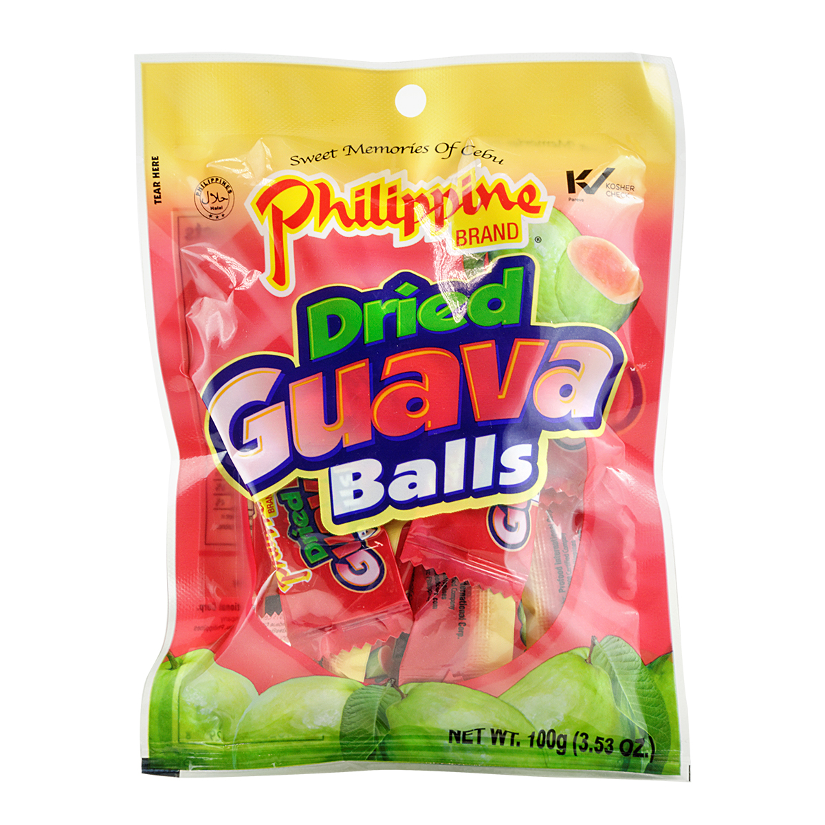 Bomboane cu guava uscat PHILIPPINE 100g