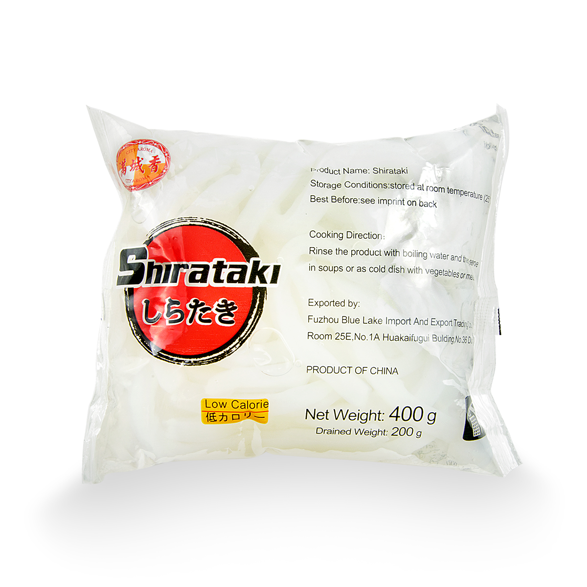 Tăiței Konjac (Udon) SHIRATAKI 400g