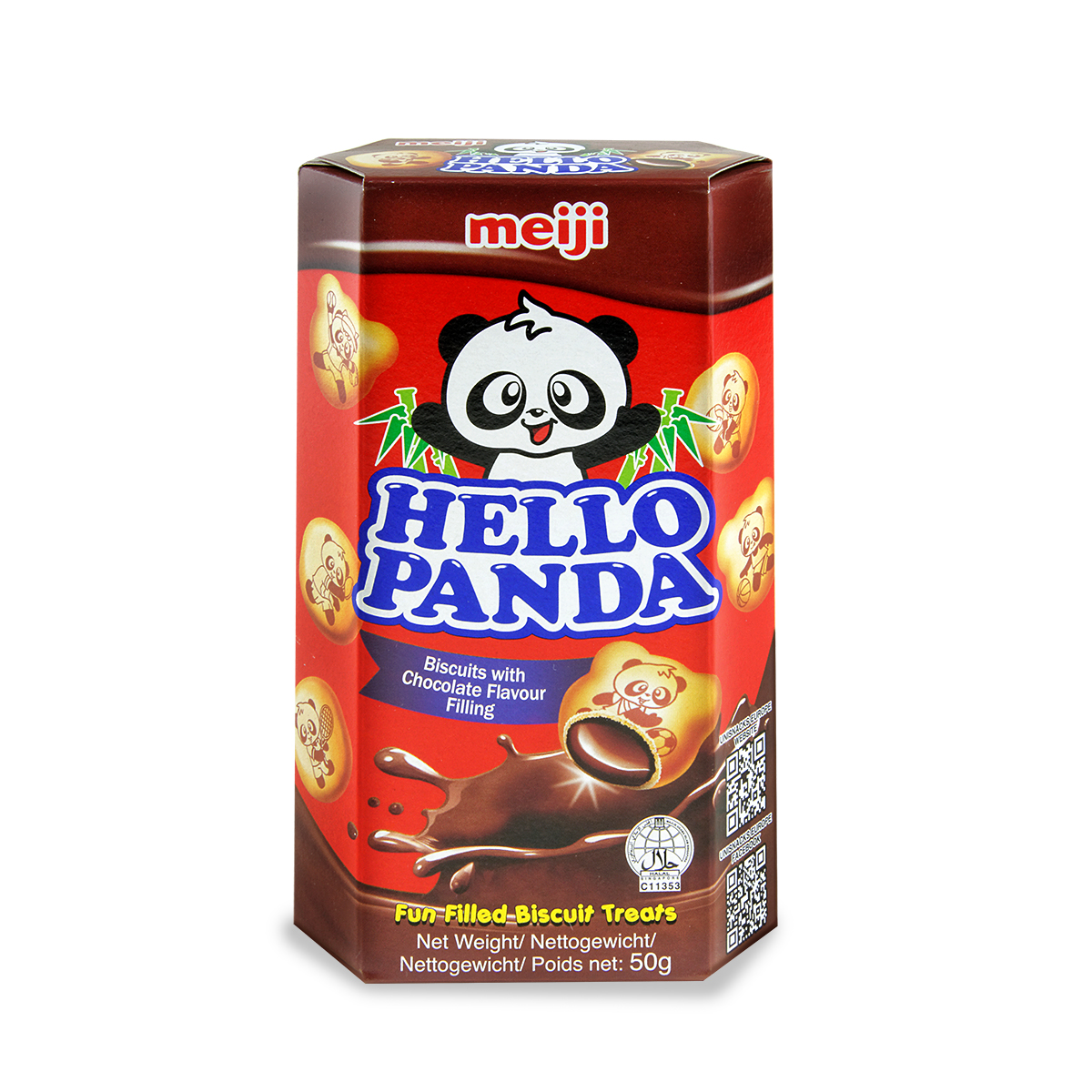Biscuiți cu ciocolată MEIJI 50g
