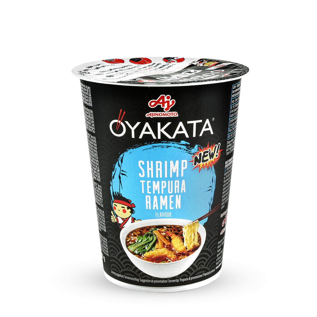 Supă instant Shrimp Tempura Ramen CUP OYAKATA 61g